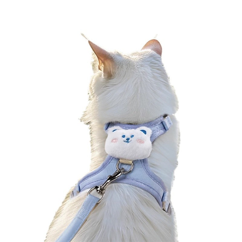 Mesh Vest Cat Harness & Leash Set (M)